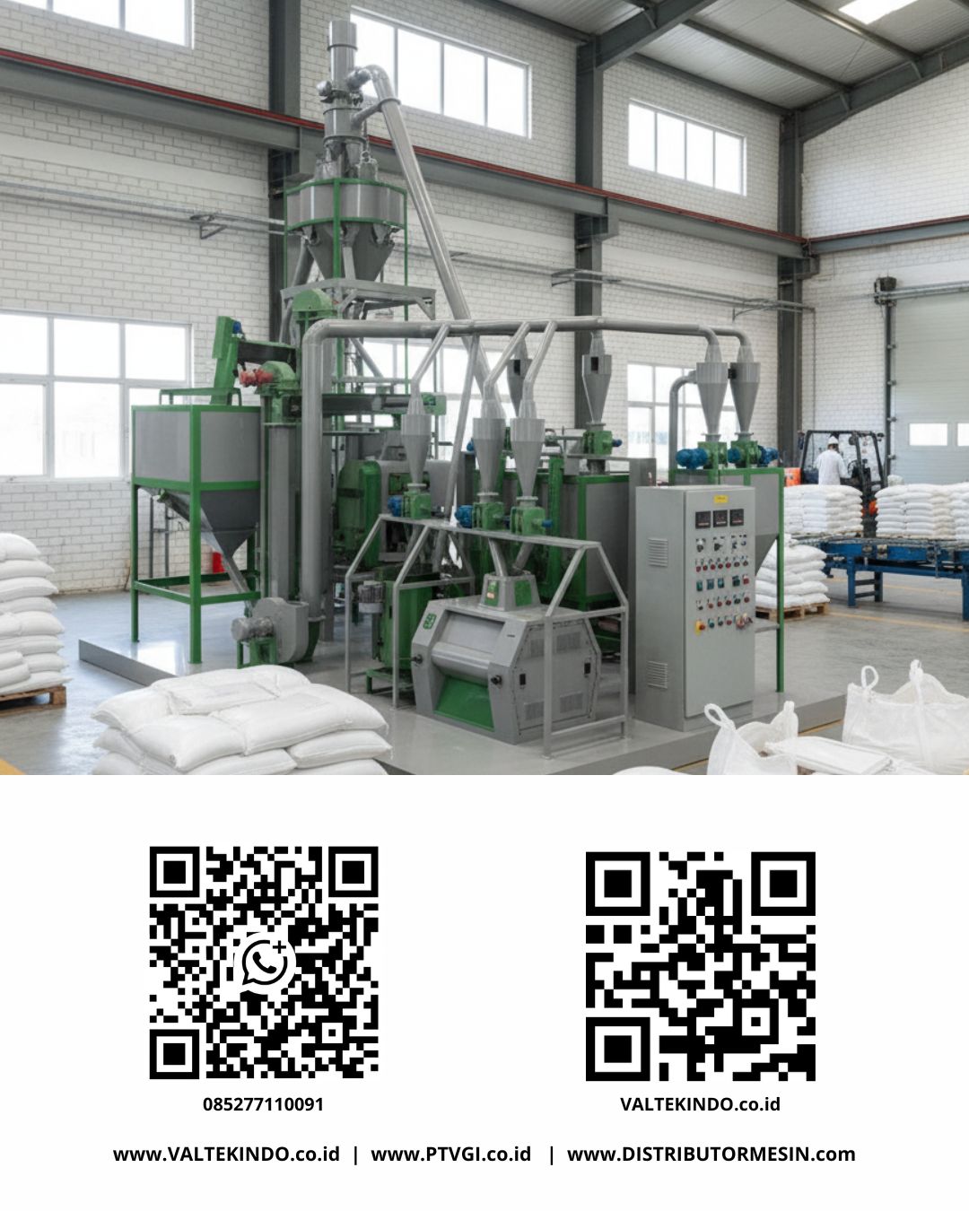 Multifunction Flour Mill 1 Machine for Rice, Corn, Sorghum & Wheat